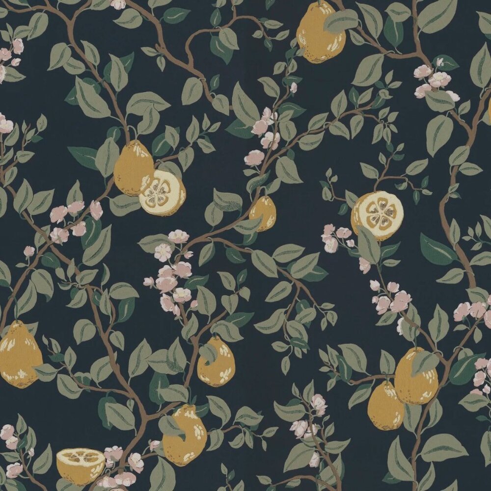 SandBerg Wallpaper Kvitten Midnight Blue 432-96
